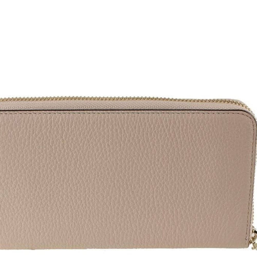 Kate Spade New York Large Continental Leather Wallet in Warm Beige Multi - Picture 4 of 8